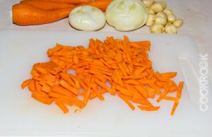 морковь соломкой для плова