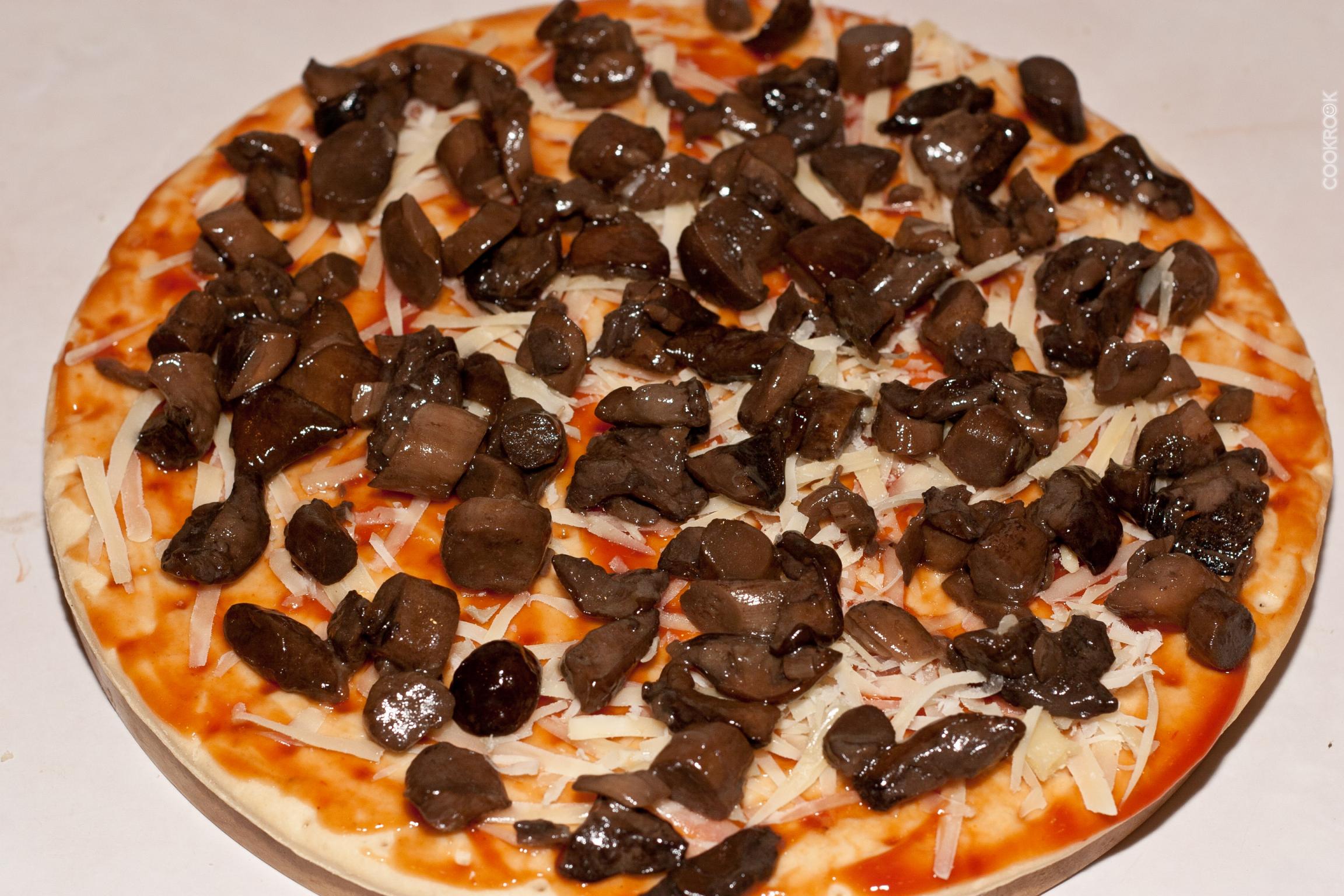 домашняя грибная пицца в духовке фото 61