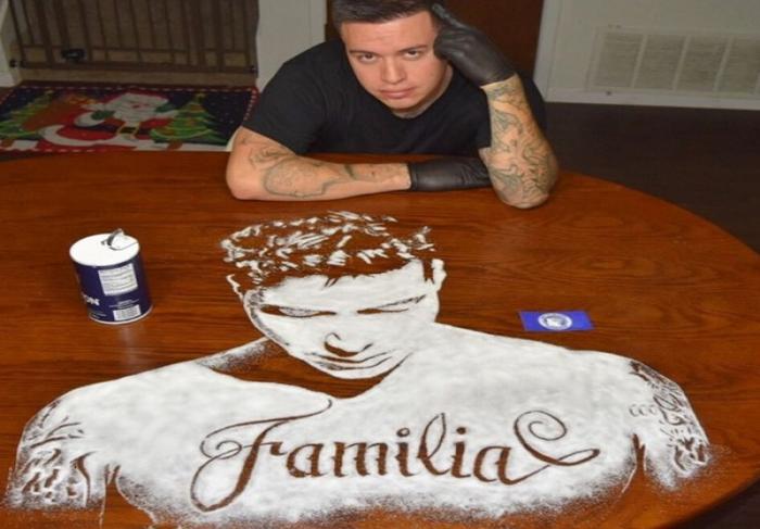 Мексиканский художник создает портреты из соли