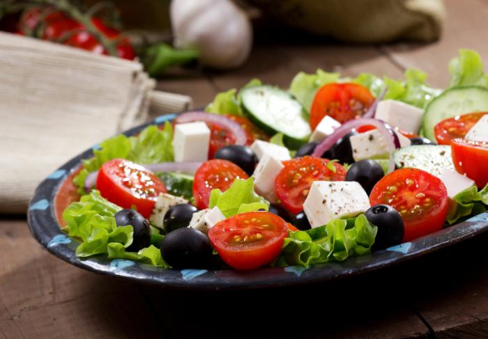 Как приготовить вкусный греческий салат