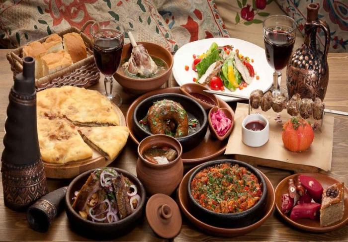 Вкусные блюда Абхазии